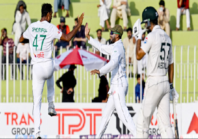 BD lead against Pakistan Test