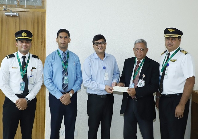 BIMAN Pays one day salary to Flood Effectives