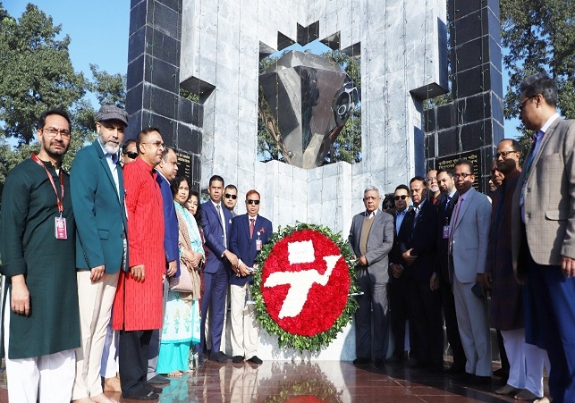 Biman Saluted in Victory day