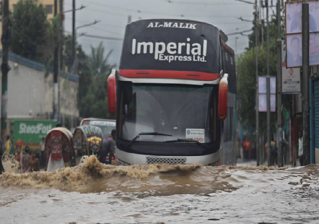 Dhaka Ctg Highway Flooded