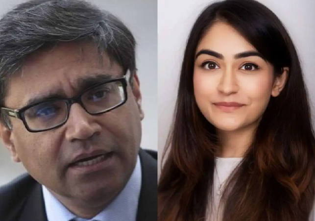 Indian Foreign Secretary and Daughter in Trolling