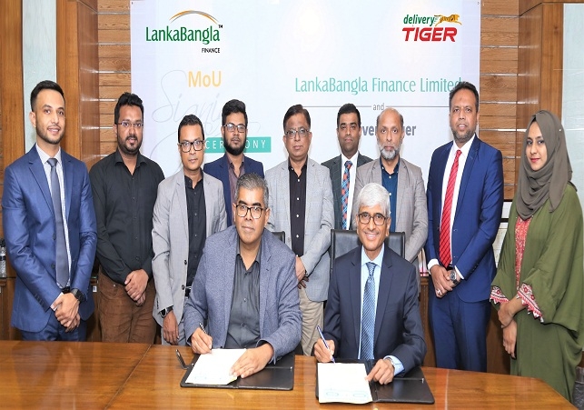 LankaBangla Finance ties up with Delivery Tiger for Platform-Based CMSME Lending Facility