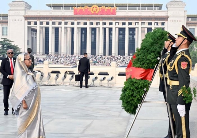 PM on Tiananmen Square