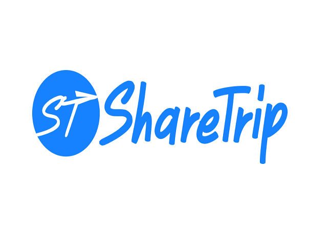 ShareTrip logo RGB blue