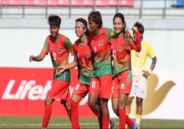 Women SAFF Football BD VS Nepal