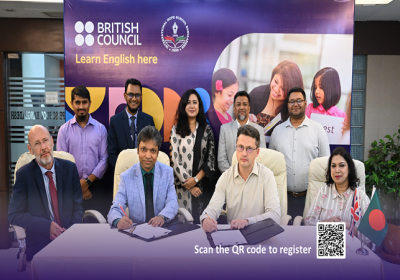 British Council Started English Learning Centre in International Hope School Uttara