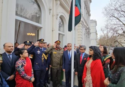 লন্ডনে যথাযোগ্য মর্যাদায় মহান বিজয় দিবস উদযাপন