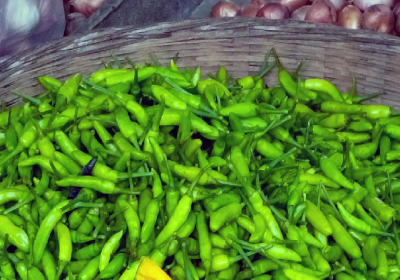 Green Chilly Price in Nougaon