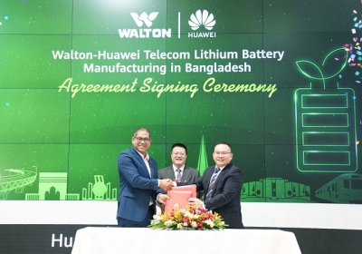 Huawei Walton Sign Contract for Lithium Battery Production