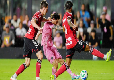 Messi got Goal Miami Wins