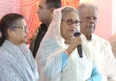 গণভবনে ঈদ শুভেচ্ছা বিনিময় প্রধানমন্ত্রীর